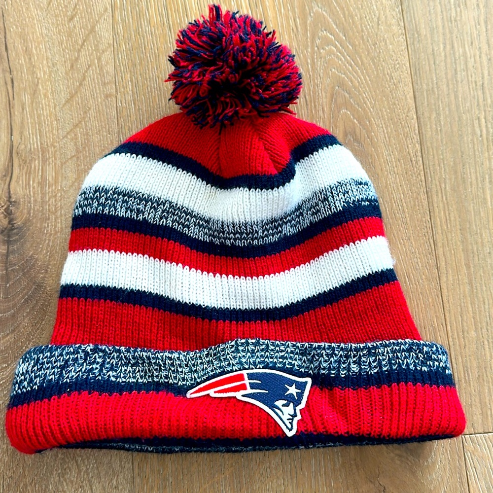 New England Patriots winter hat